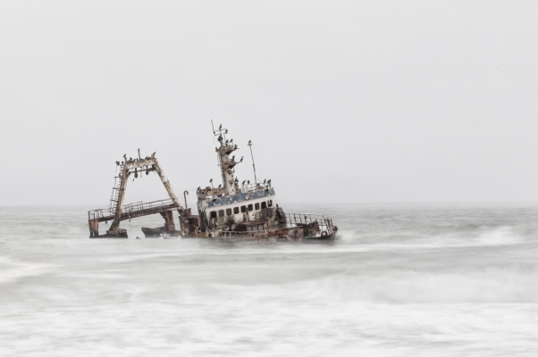 Skeleton Coast - vrak Zeily